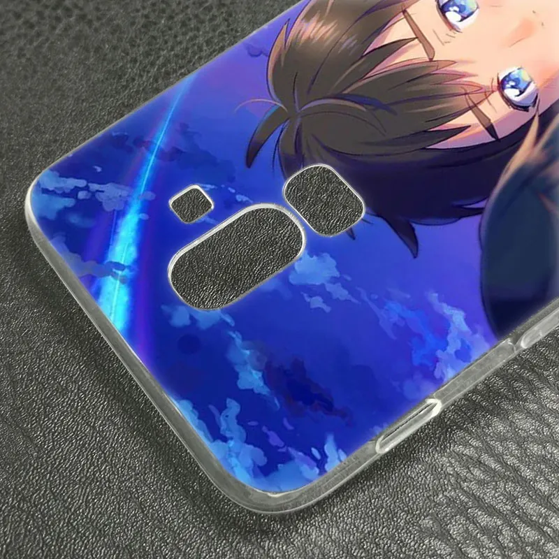 Мягкий силиконовый чехол аниме ваше имя Kimi no Na wa для Samsung Galaxy J8 J7 J6 J4 J2 2018 Core J3 2016 J5