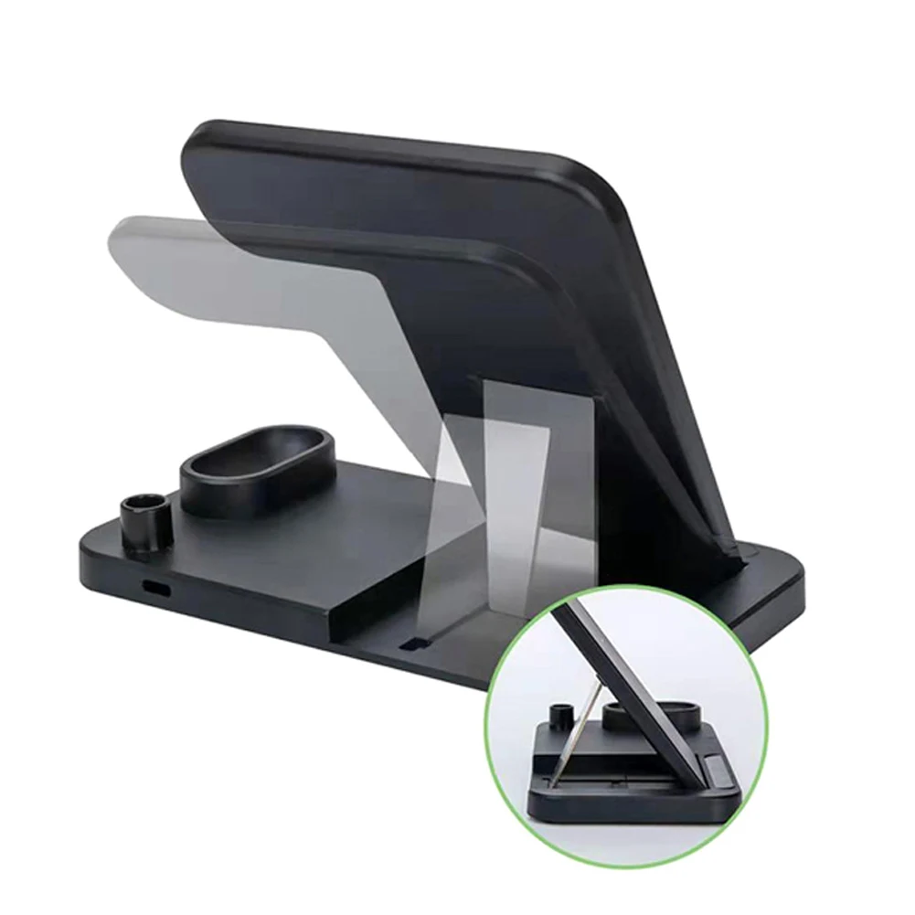 Портативное беспроводное зарядное устройство док станция USB для Apple Watch 4 3 2 1