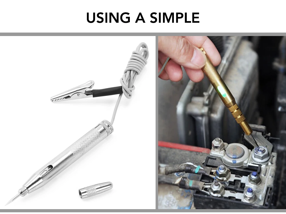 Автомобильная ручка для проверки напряжения электрической цепи dacia duster mercedes w203