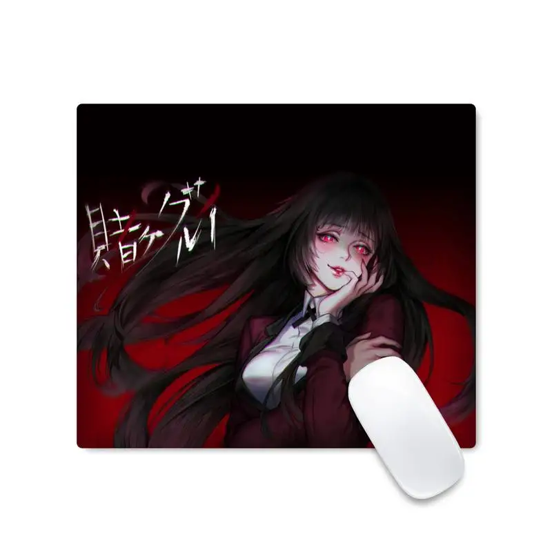 

Crazy Excitement anime Kakegurui Runa gamer play mats Mousepad Mouse pad Desk Protect Game Officework Mat Non-slip