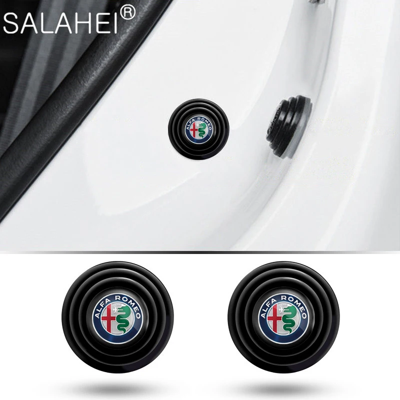 

Protection Car Sticker Door Shock Absorber Decals Decoration Style For Alfa Romeo Giulia Giulietta 159 156 147 MITO Accessories