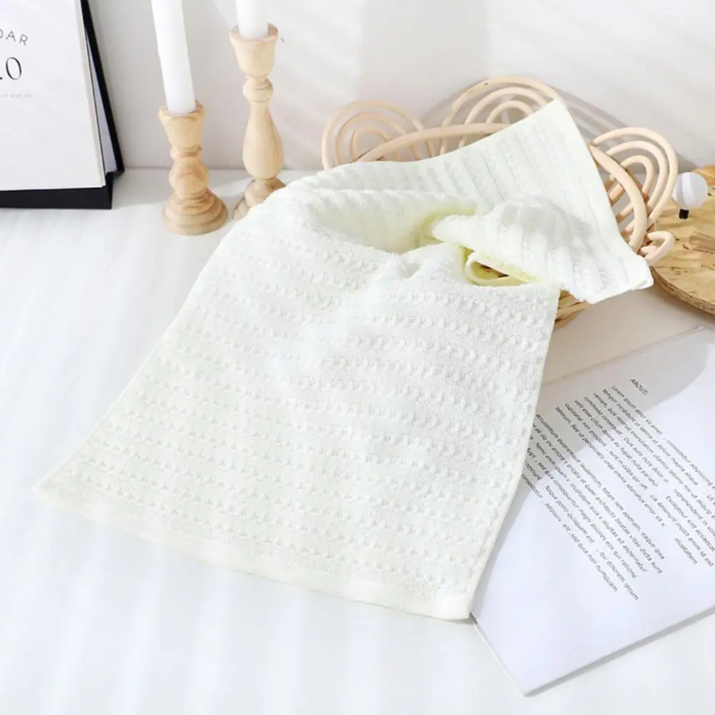 

Excellent Hand Towel Allergy Free Cotton Towel Dry Quickly Face Towel Bathroom Supplies for Hotel Face Towel