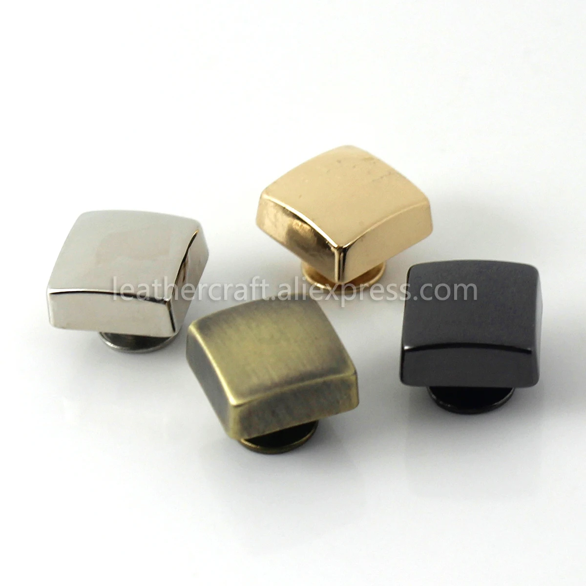 Металлическая Гвоздика квадратной формы с заклепками гвоздиками для одежды