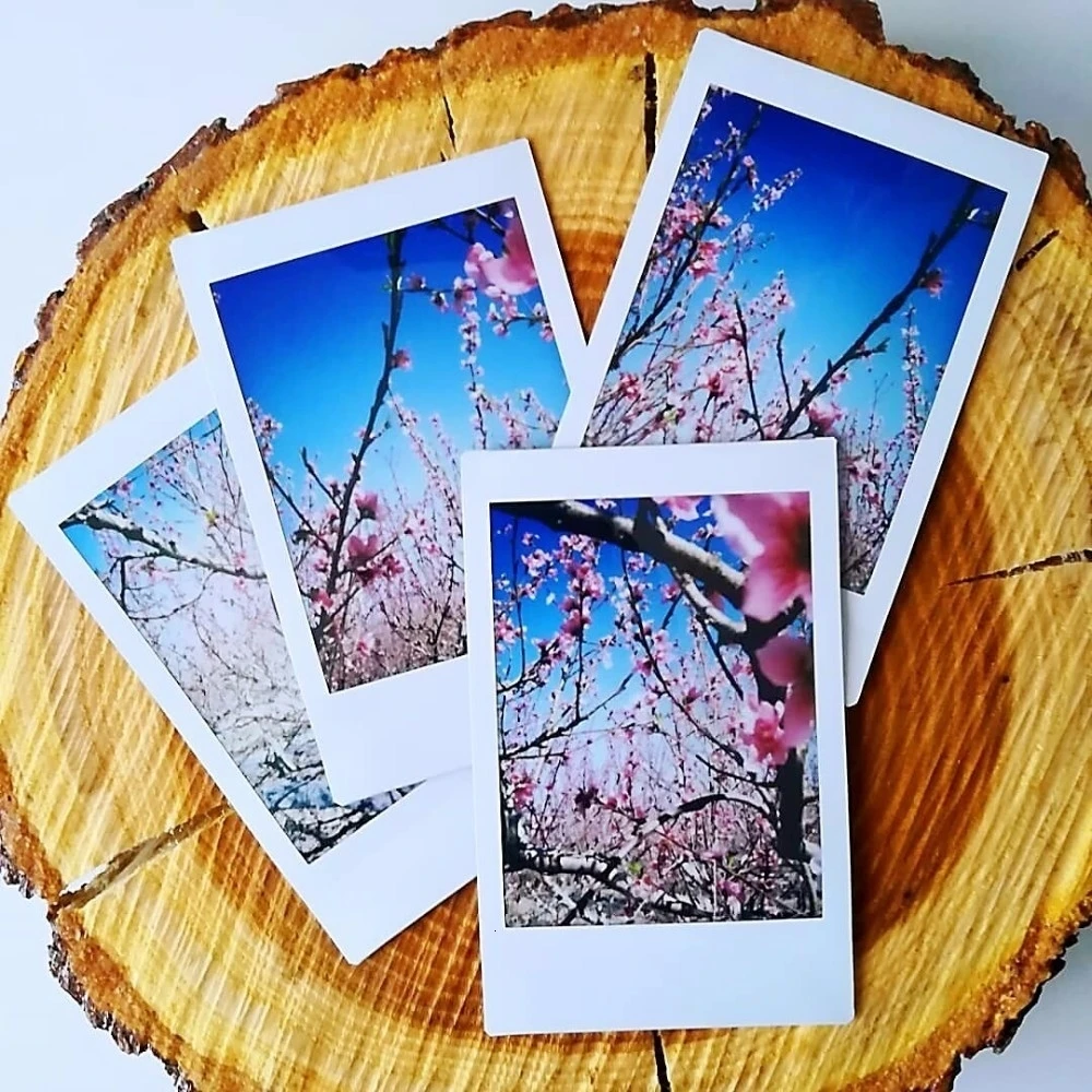 Оригинальный 60 листов Fujifilm Instax mini 9 фильмы белый край 3 дюймов для Фотоаппарат