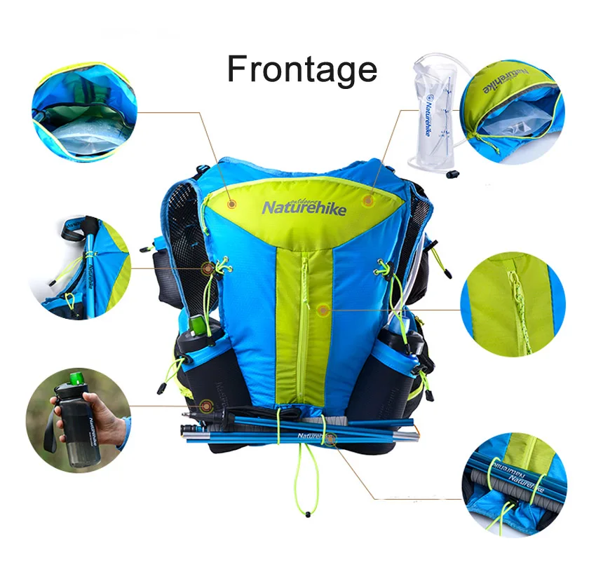 Naturehike легкий жилет-тип беговой рюкзак для занятий спортом на открытом воздухе
