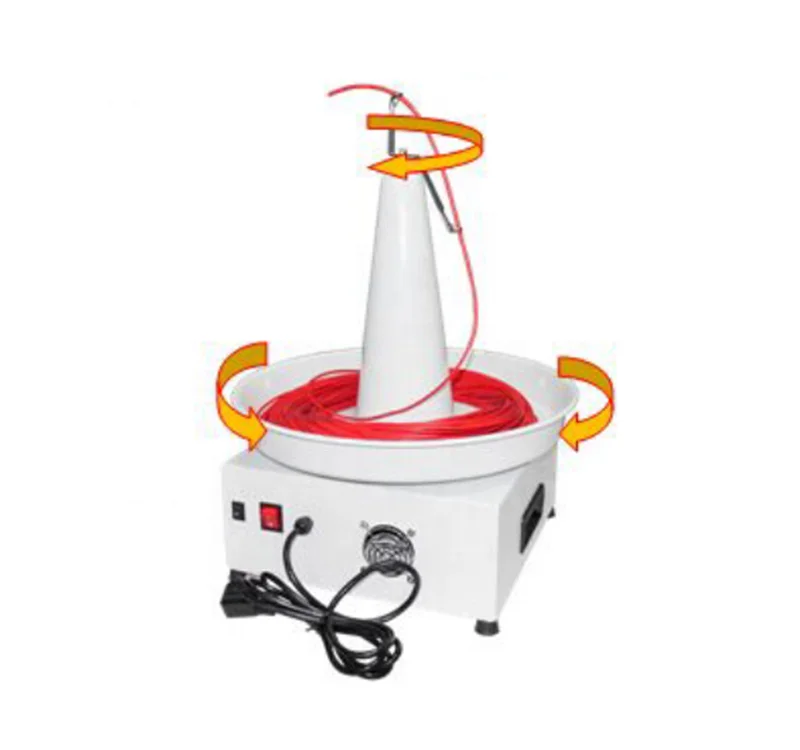 

WL-K203 Small wire drum Pay-Off Devices pay off and take machine
