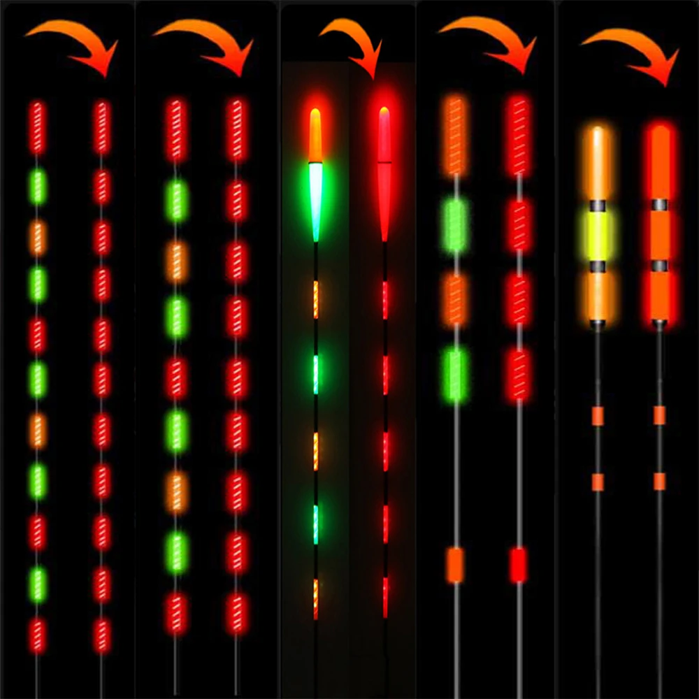 Умсветильник светодиодный светящийся поплавок для рыбалки автоматическое