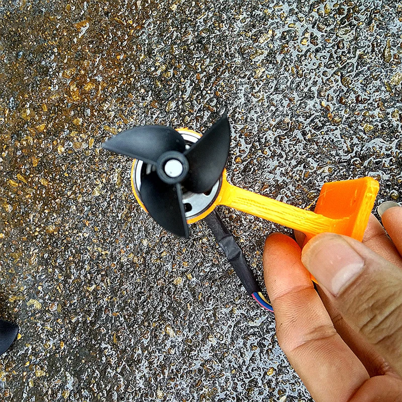 1 шт. DIY RC рыболовные лодки запасные части 3050 подводный двигатель Thruster 55 мм 3