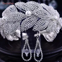 topqueen hp366 bridal hair accessories crystal wedding headband rhinestone bridal headpieces bride woman tiaras and crowns