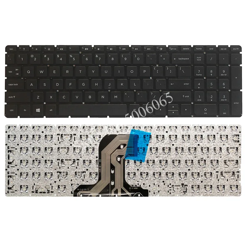 

New US laptop keyboard For HP 15-ba 15-ba000 15-15-ba100 15-bd 15-bd000 15-bd100 15-bf 15-bf000 English black keyboard no frame
