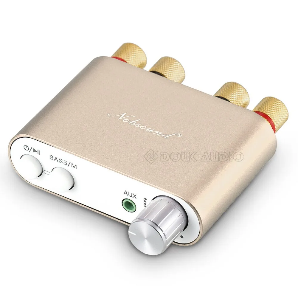 Nobsound NS-10G TPA3116 Bluetooth 5,0 Мини 50 Вт* 2 Цифровой усилитель стерео Hi-Fi усилитель мощности 5 цветов