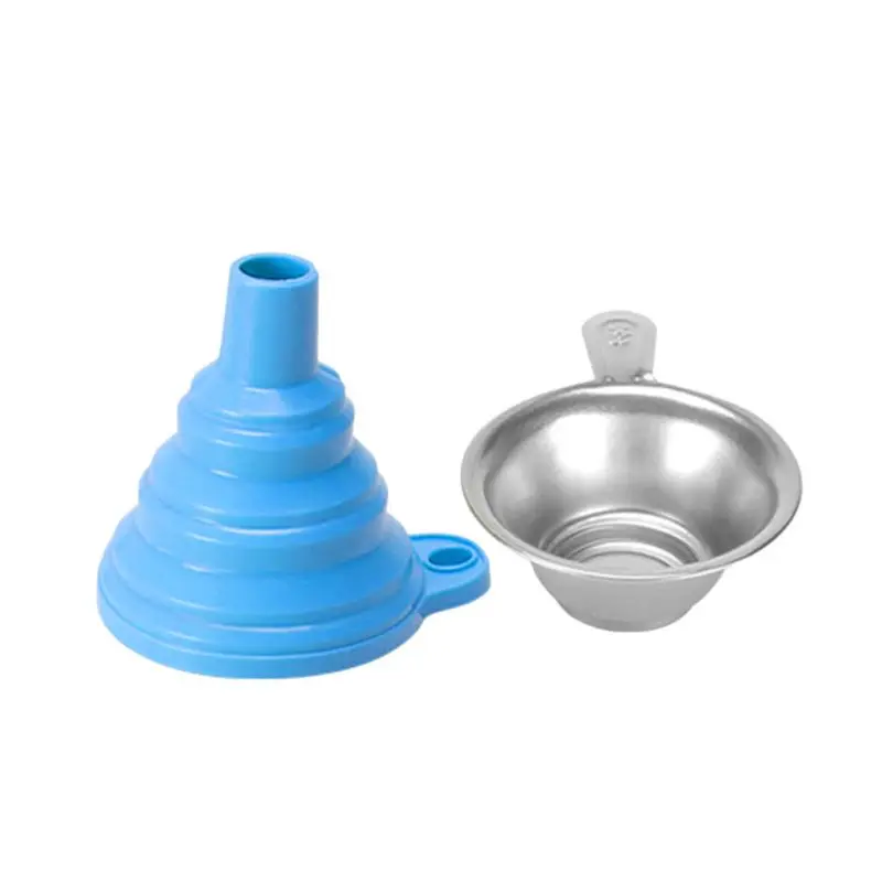 1 Набор металлический УФ-фильтр из смолы и силиконовая воронка одноразовый набор