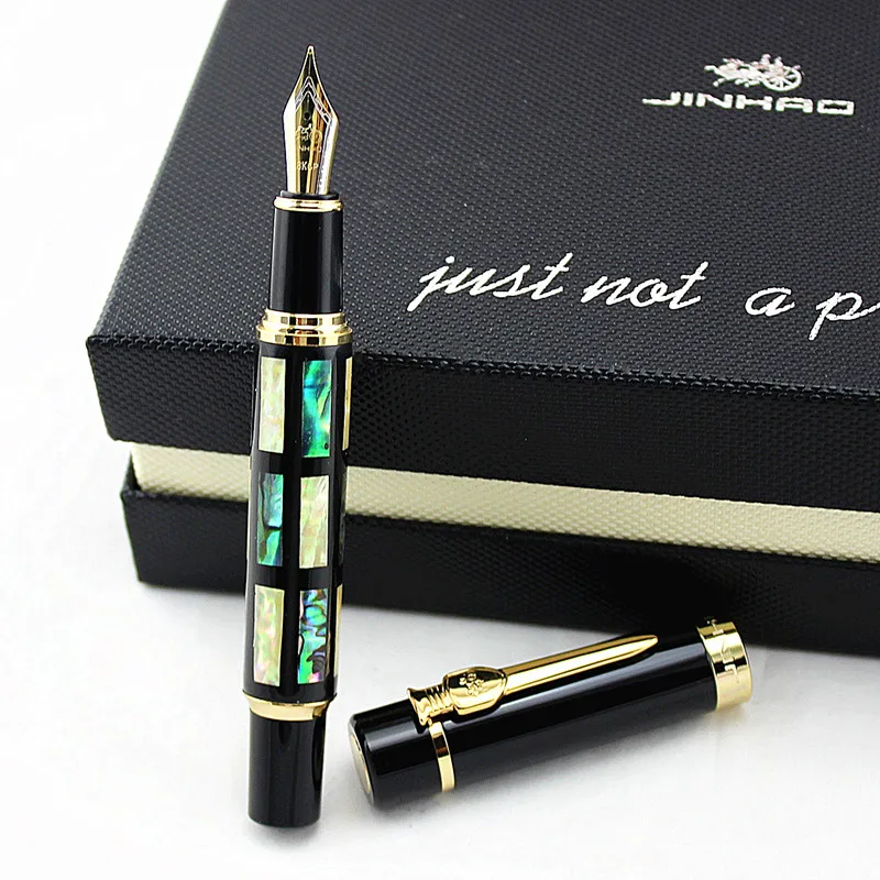 JINHAO 650 перьевая ручка с разноцветным корпусом и золотым зажимом|fountain pen|nib fountain penpen