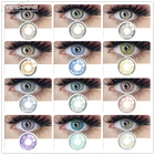 Контактные линзы EYESHARE цветные контактные линзы для глаз серии YUCCA, косметические цветные линзы для макияжа глаз