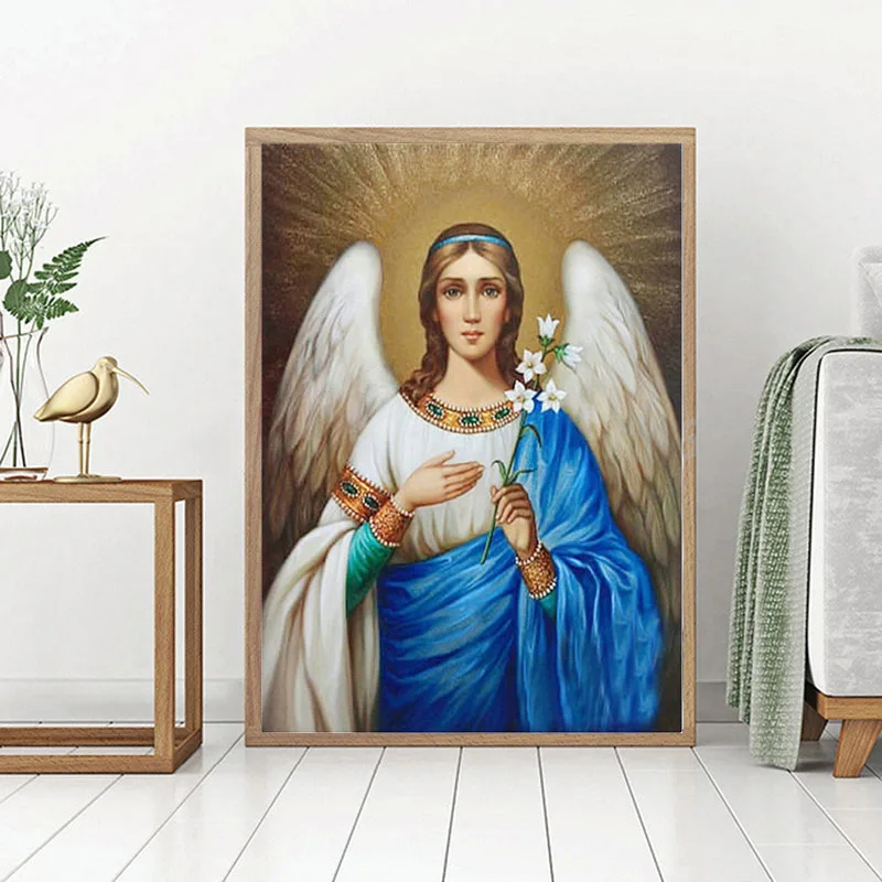 

Religious Poster Virgin Mary Jesus Print Canvas Painting Mural Art Religious Madonna Baby Room Decoration Poster Painting