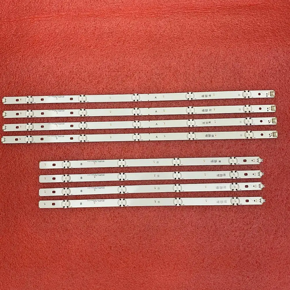 Новинка партиями по 5 комплектов = 40 шт. светодиодный подсветка полосы для LG 49UH610A