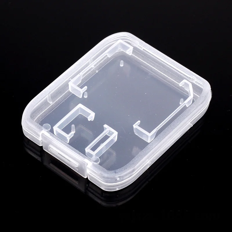 SD Memory Card Case TD Holder Protector Transparent Box Plastic Storage Cases | Компьютеры и офис