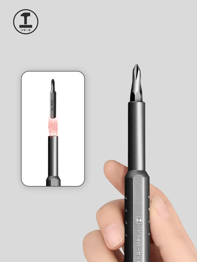 Screwdriver Kit 30 40 44 Precision Magnetic Bits Dismountable Screw Driver Set Mini Tool Case For Smart Home PC Phone Repair images - 6
