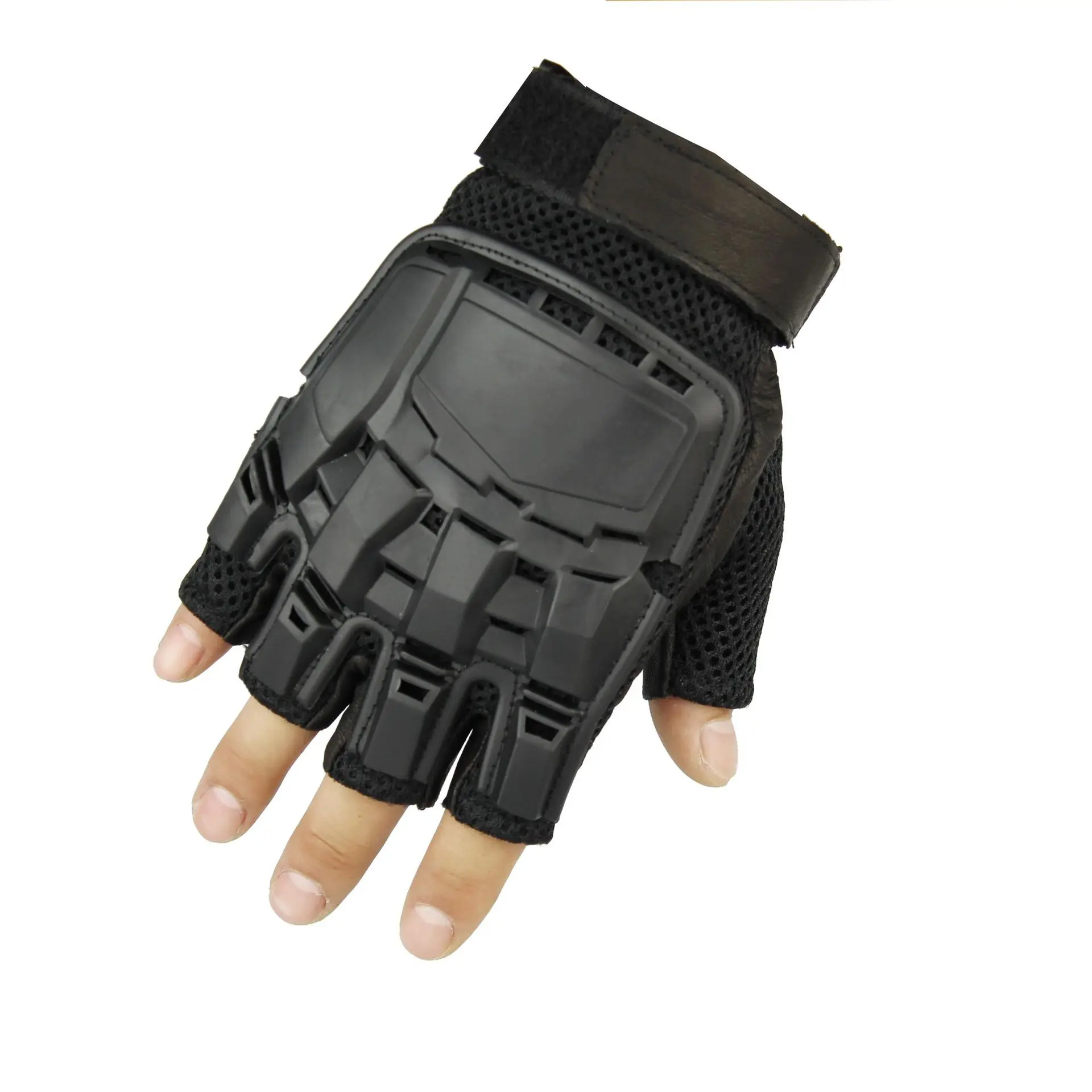 

Outdoor training fitness tactics half-finger gloves motorcycle riding mountaineering protective non-slip sports gloves