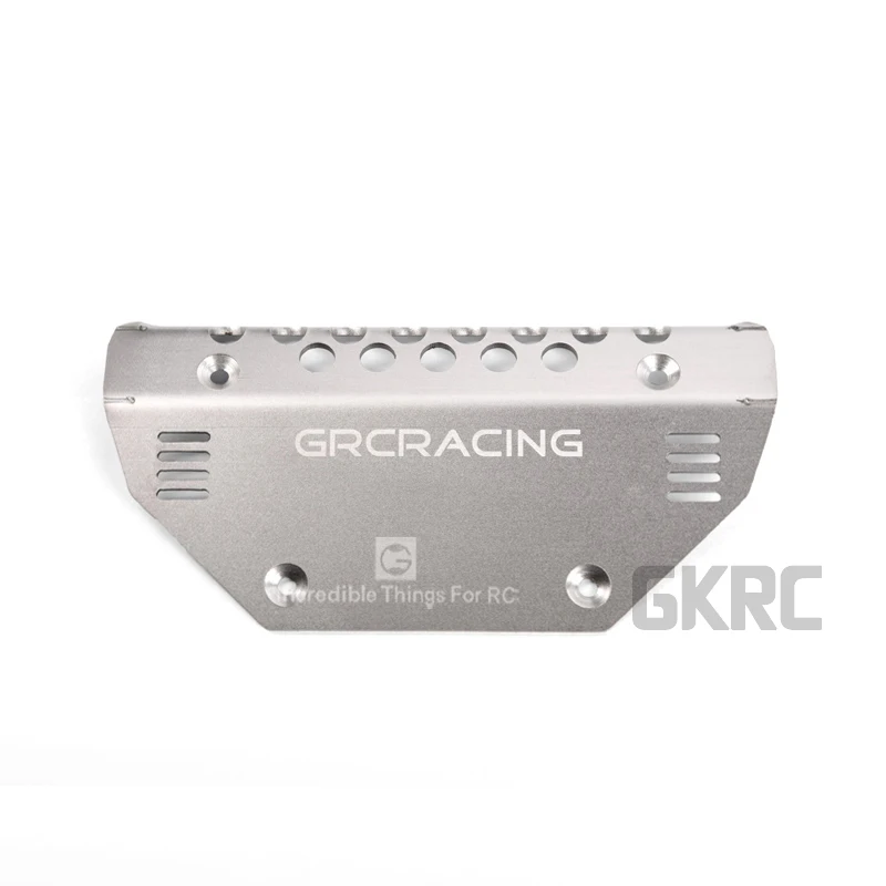 Gkrc металлический передний бампер из нержавеющей стали для 1/10 Rc Crawler Car Traxxas Trx4 G500