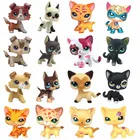 Коллекции игрушек Lps, настоящий зоомагазин, короткошерстный Кот, белый 2291, Tabby 1451, черный 2249, Такса, собака 675, колли, Дог
