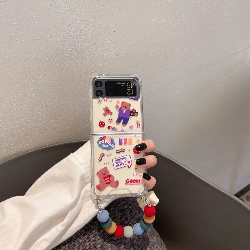 

For Samsung Galaxy Z Flip3 5G Case Cute Cover For Samsung Z Flip 3 5G Flip3 Case cute case for girl