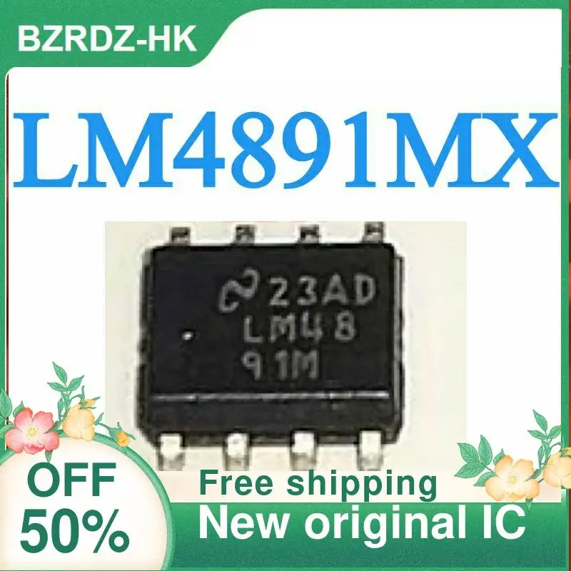 

2-10 шт./лот LM4891 LM4891M LM4891MX SOP-8 новый оригинальный IC