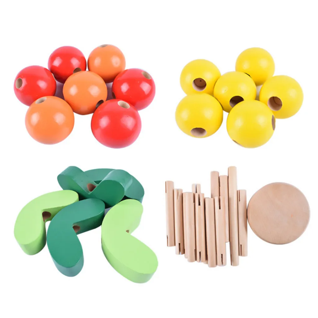 

Wooden Wisdom Tree Puzzle Educational Developmental Baby Kids Training Toy Boys And Girls Educational Toys Juguetes #RH