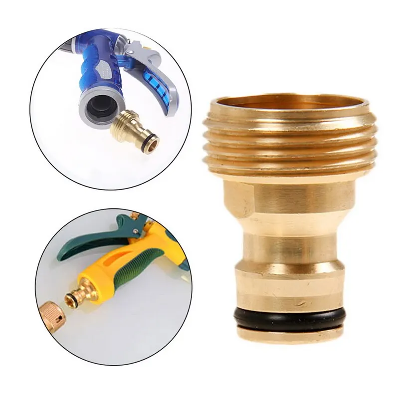 1/2 ~ 3/4 тонкий Медный садовый шланг водопроводной Соединитель 3 размера водопровод