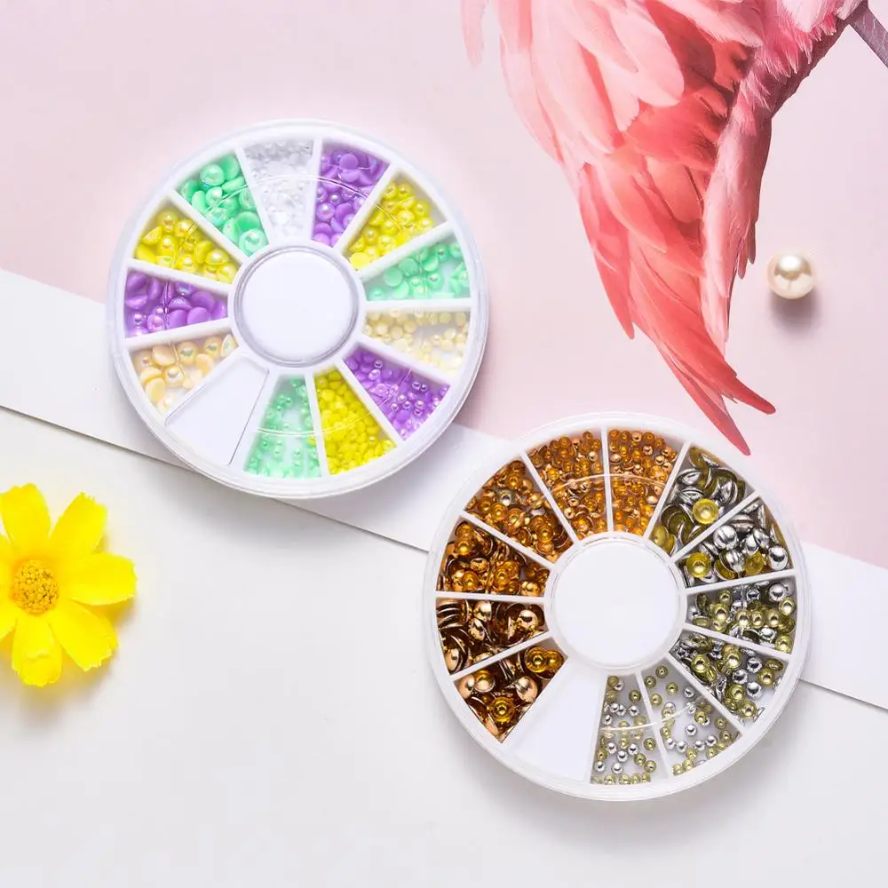 

Nail Care Kits With Brush Pens Dotting Manicure Tool Set Nail Foil Stickers Rhinestones Gems 3D Nail Art Decoration Accessories