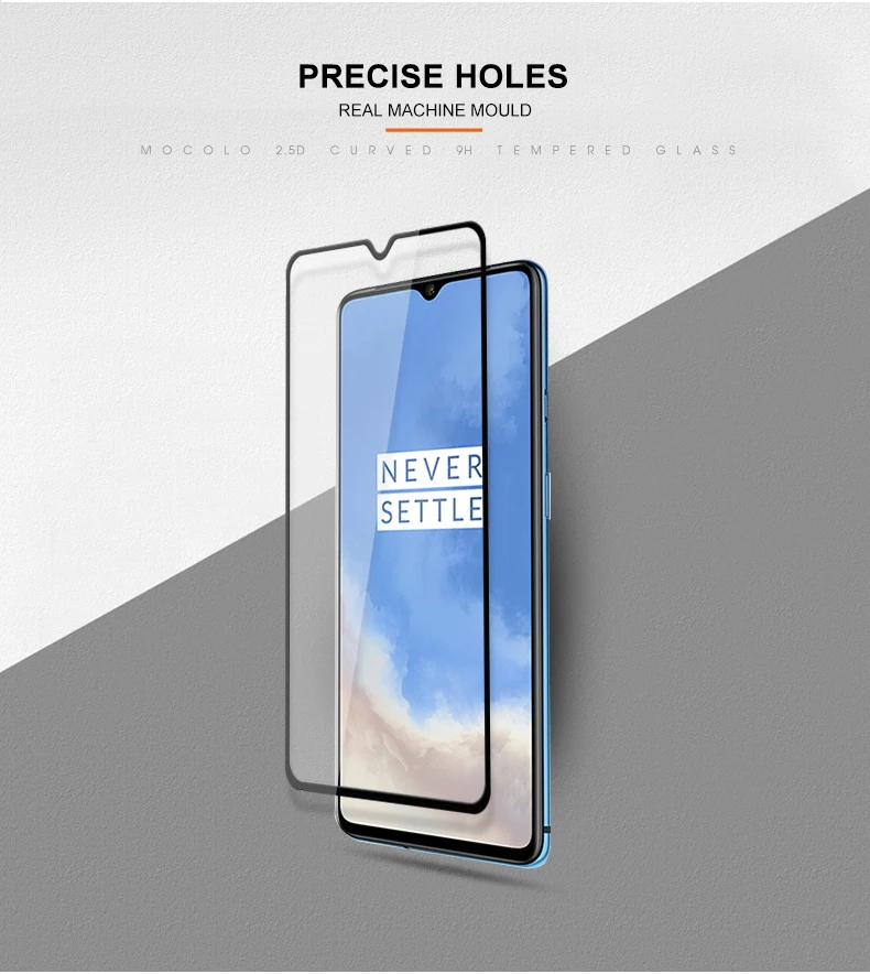 Закаленное стекло MOCOLO с полным покрытием для OnePlus 7T 6 6T 3T 5 5T One Plus 7T защита экрана OnePlus 7 7T Pro изогнутое стекло