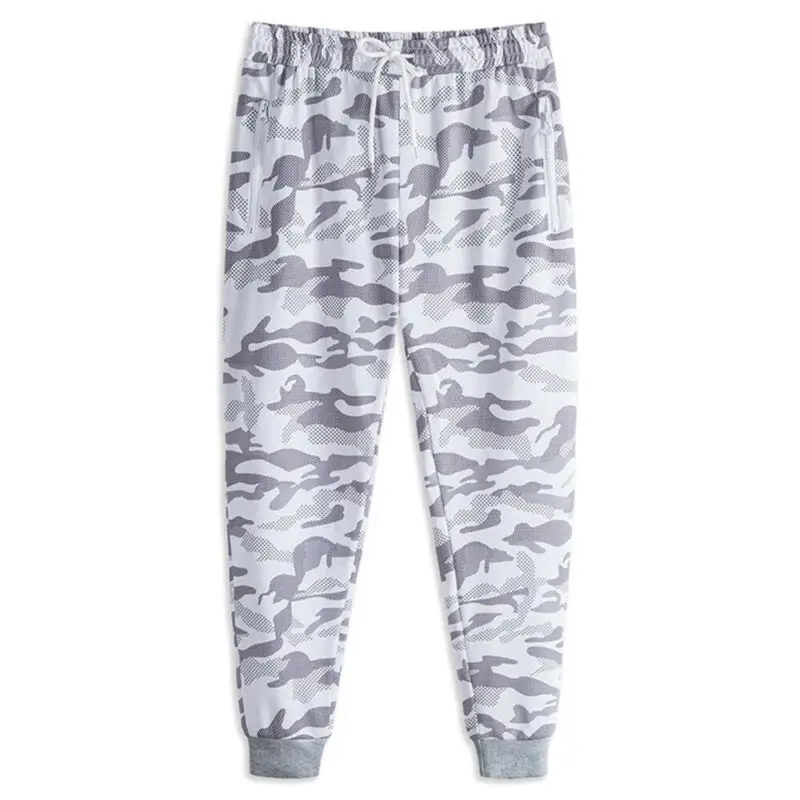 

Mens Camouflage Jogger Pants Fitness Sport Gym Sweatpants Trousers Casual Bottom