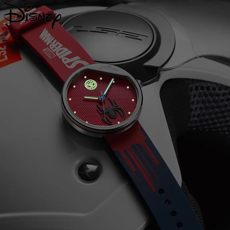 

Disney Marvel Leisure Trend Personality Waterproof Watch Men's Luminous Quartz New Tape Watch