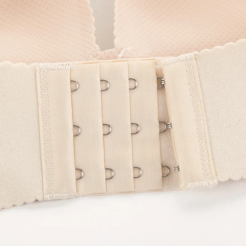 Однотонный бюстгальтер пуш ап с гладкой поверхностью удобный бесшовный