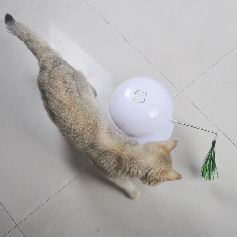 

360 Degree Chargeable Laser Cat Toy Cat Wheel Laser Lamp Infrared Disc Electric Cat Toy