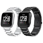 Умный Браслет Essidi из нержавеющей стали для Fitbit Versa 1, 2 Lite, металлический браслет-петля для Fitbit Versa 3