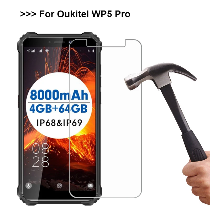 Закаленное стекло для Oukite WP5 Pro 5 защита экрана 9H Защитная стеклянная пленка