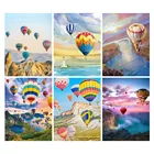 5d алмазная живопись, Набор для вышивки крестиком, пейзаж, красочный шар стразы, алмазная вышивка, полная квадратная мозаика, распродажа, домашний декор