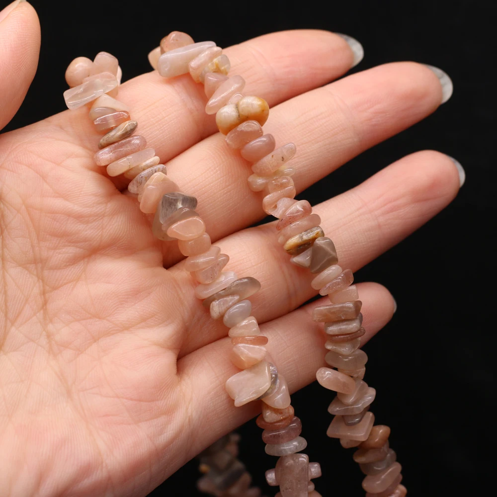 

New Spot Natural Semi-precious Stones Pink Aventurine Crushed Stone Beaded Handmade Making Necklace Bracelet Jewelry Accessories