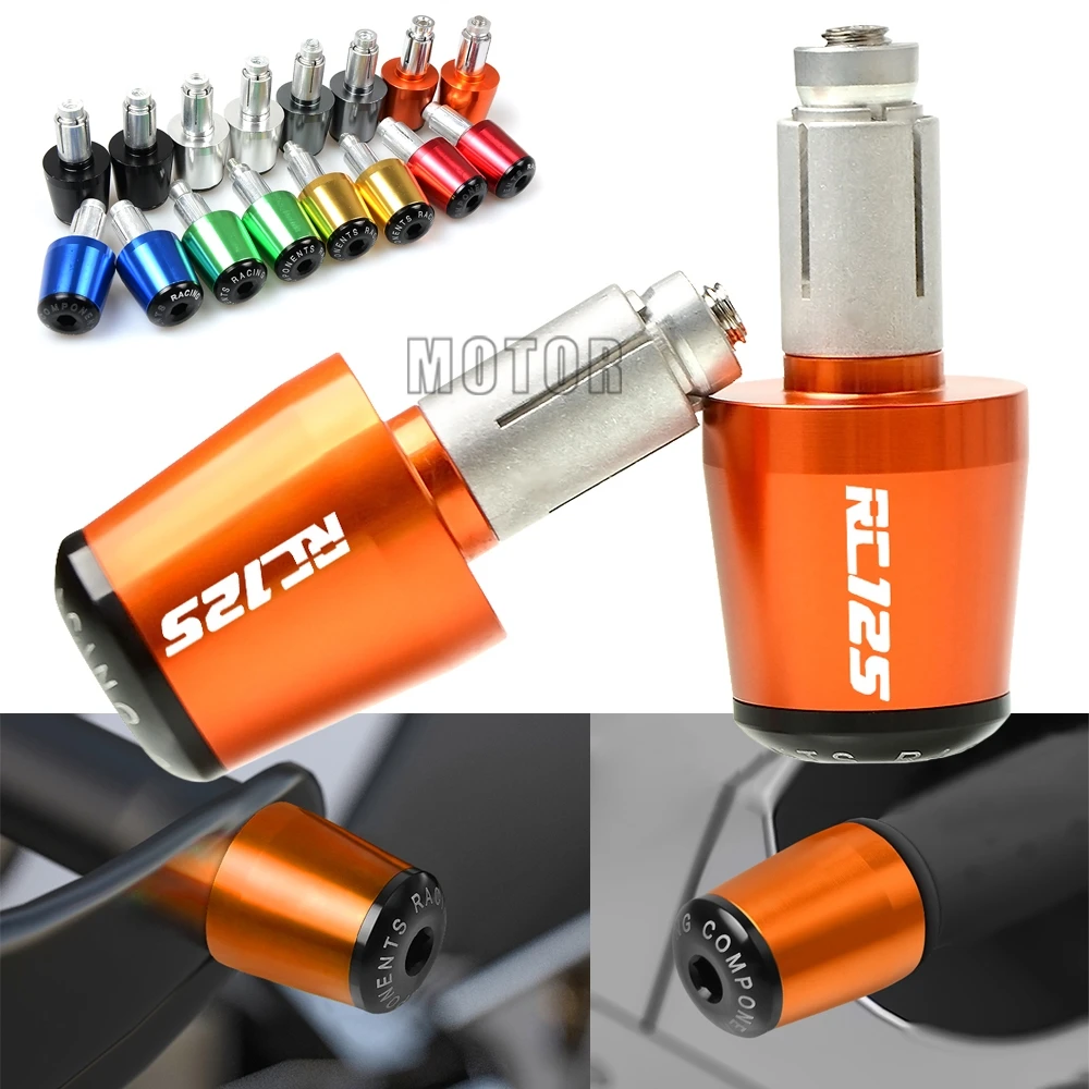 Для RC125 2014 2019 2015 2016 2017 2018 RC 125 мотоцикла 7/8 дюйма 22 мм алюминиевые ручки руля