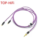 Топ-Hi-Fi 3,56,352,54,4 мм 4pin XLR сбалансированный сменный аудио кабель 8 провод с сердечником для SRH1540 SR0 SRH1840 SRH1440 наушники