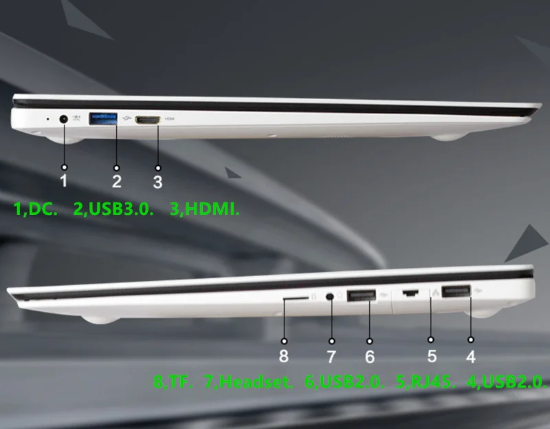 8 ГБ ОЗУ+ 120 ГБ SSD ноутбук ноутбуки 15," 1920x1080P Intel Celeron J3455 четырехъядерный Windows 10 USB 3,0 в продаже HD графика