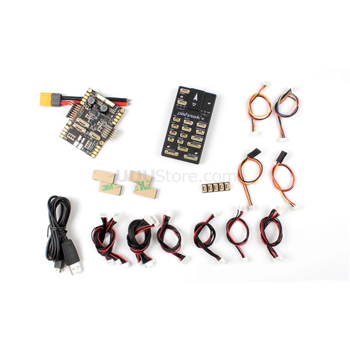 

Holybro Pixhawk 4 Flight Control UBLOX NEO-M8N GPS MODULE PM07 Power Management Board autopilot kit