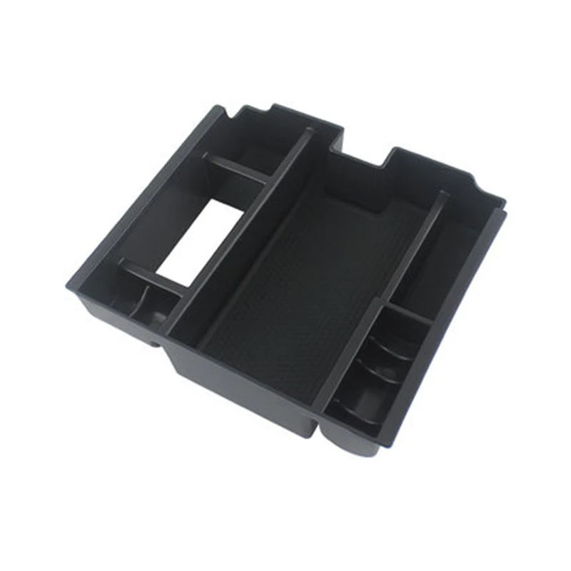 Black Central Console Storage Box For Jaguar XE XF F-PACE f pace X761 2016-2019 Door Glove Holder Organizer Tray Accessories | Автомобили