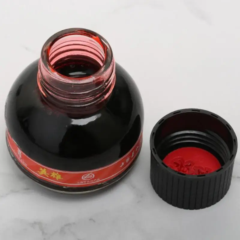 60ML Calligraphy Writing Painting Fountain Pen Colored Ink For Fountain Dip Pens Write Drawing Graffiti Non Carbon School Supply