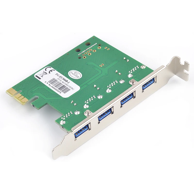 PCI e USB 3 адаптер 0 концентратор express карта расширения USB3.0 слот конвертер чип NEC |