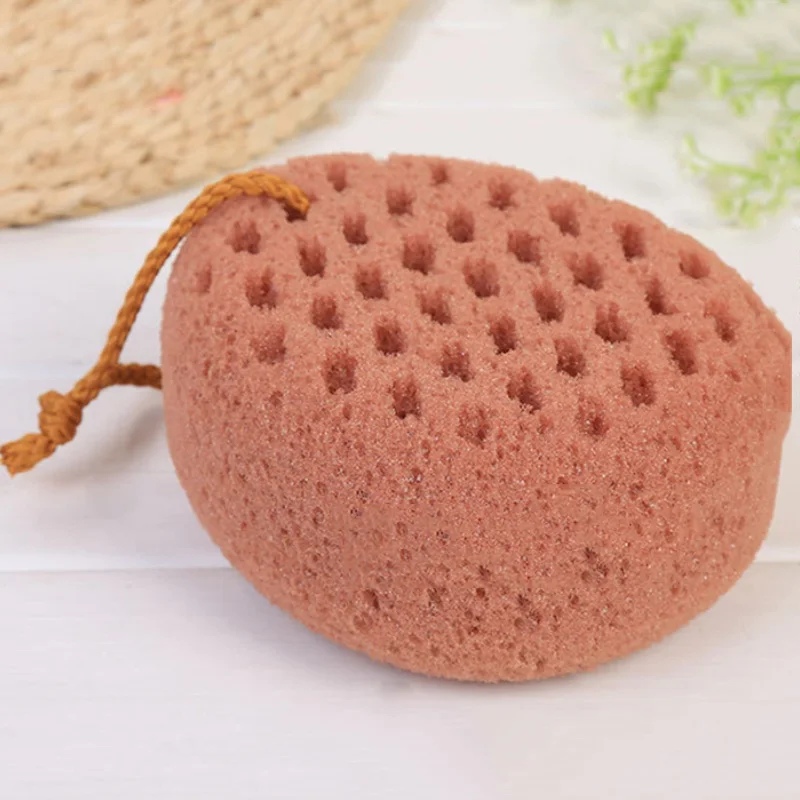 

Four Colors Bath Ball Mesh Brushes Sponges Bath Accessories Body Natural Sponge Dry Brush Exfoliation JWYYQ17