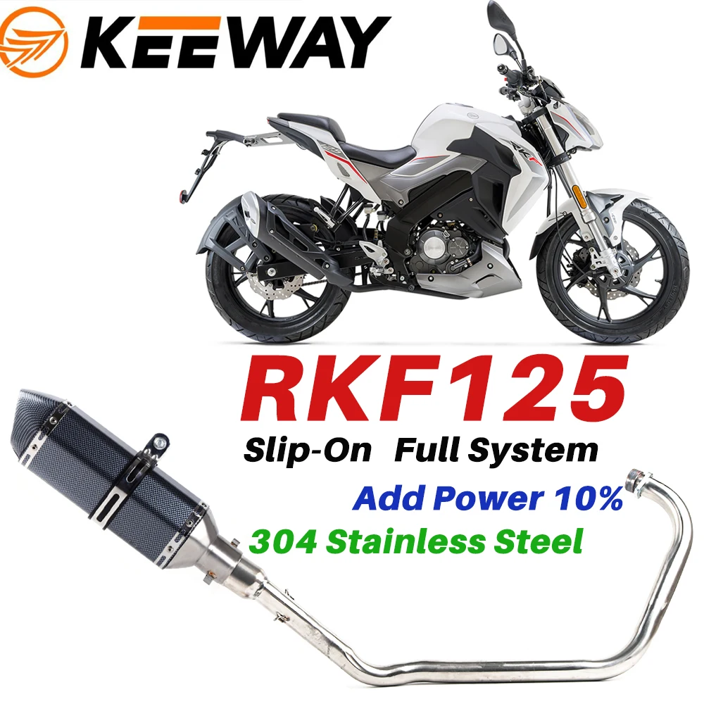 

Motorcycle Exhaust Muffler For Keeway RKF 125 150 RKF 125 RKF 150 RKF 125cc RKF 150cc