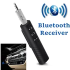 Bluetooth ресивер Hi-Fi Беспроводной автомобильный аудиоадаптер AUX 3,5 мм Bluetooth, гарнитура для звонков, автомобильный передатчик с зажимом для заднего микрофона