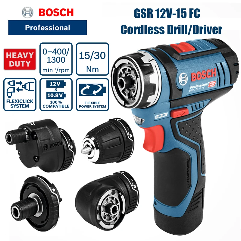 Gsr 12v 15 fc. Bosch GSR 12v-15 FC professional. Bosch электроинструмент 12в. Bosch 12v-15fc. Bosch 12v вся линейка.